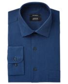 Alfani Men's Classic/regular Fit Performance Stretch Easy-care Honeycomb Texture Dress Shirt, Created For Macy's