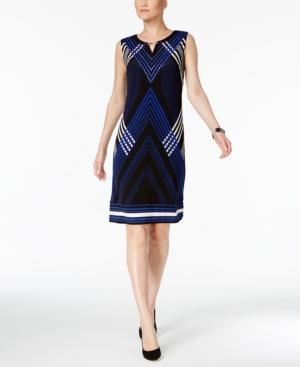 Jm Collection Embellished Sheath Dress, Created For Macy's