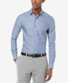 Perry Ellis Men's Iridescent Dot Non-iron Long-sleeve Shirt
