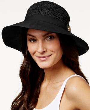 Vince Camuto Crochet Floppy Hat