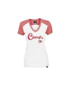 5th & Ocean Women's Kansas City Chiefs Double Pass T-shirt