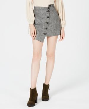 Sage The Label Button-front Asymmetrical Skirt