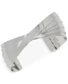 Robert Lee Morris Soho Silver-tone Sculptured Twist Cuff Bracelet