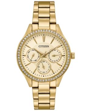 Citizen Women's Quartz Gold-tone Stainless Steel Bracelet Watch 36mm Ed8168-58p, Created For Macy's