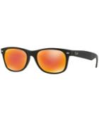 Ray-ban New Wayfarer Mirrored Sunglasses, Rb2132