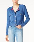 Tommy Hilfiger Cropped Cardigan, Only At Macy's