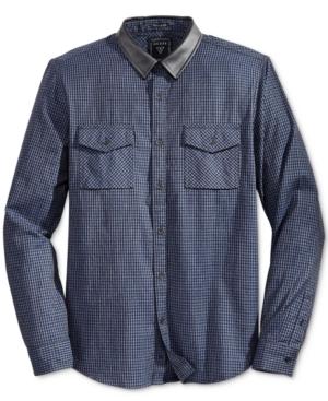 Guess Men's Long-sleeve Check Shirt