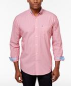 Izod Men's Striped Stretch Performance Shirt, Only At Macy's