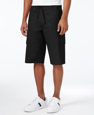 Sean John Men's Lightweight Linen Cargo Shorts