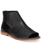 Kelsi Dagger Brooklyn Sterling Peep-toe Chop-out Booties Women's Shoes