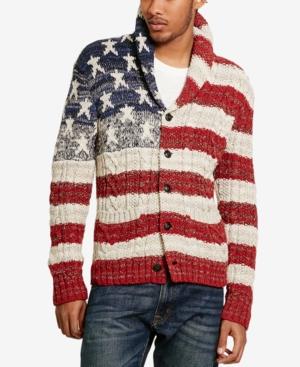 Denim & Supply Ralph Lauren Men's Graphic-print Cardigan