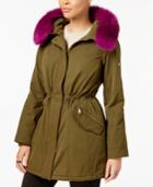 One Madison Expedition Asiatic Raccoon-fur-trim Parka