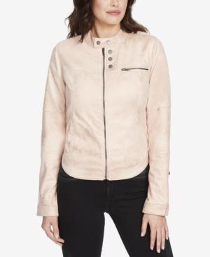 William Rast Faux-leather Moto Jacket
