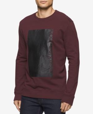Calvin Klein Jeans Men's Ck Knockout Graphic-print Logo Sweatshirt