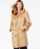 Jones New York Faux-shearling Coat