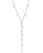 Inc International Concepts Silver-tone Imitation Pearl Lariat Necklace, Only At Macy's