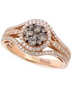 Le Vian Chocolatier Diamond Ring (7/8 Ct. T.w.) In 14k Rose Gold
