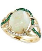 Aurora By Effy Multi-gemstone (2-3/4 Ct. T.w.) & Diamond (1/5 Ct. T.w.) Ring In 14k Gold