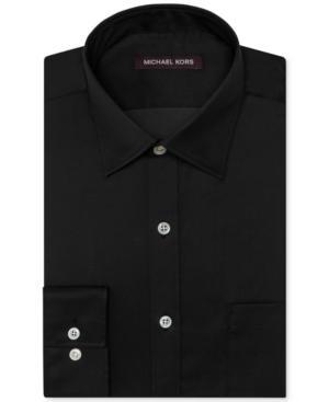 Michael Kors Solid Sateen Dress Shirt