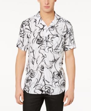 Guess Men's Floral Glow Shirt