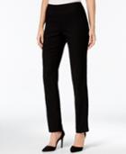 Charter Club Diamond Jacquard Cambridge Slim Leg Pull On Pant, Only At Macy's