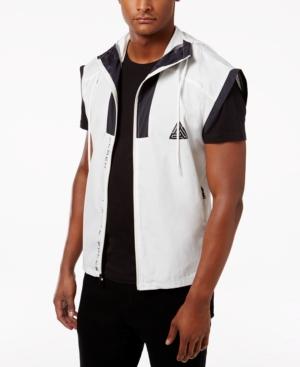 Black Pyramid Men's Mesh-trim Hooded Vest