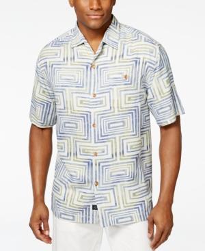 Tommy Bahama Men's Geo-tastic Short-sleeve Shirt