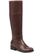 Marc Fisher Galaya Wide Calf Studded Boots Women's Shoes