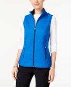 Alfred Dunner Easy Going Quilted Active Vest