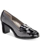 Bandolino Arrie Block-heel Loafer Pumps Women's Shoes