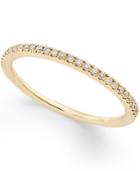Diamond Pave Ring (1/8 Ct. T.w.) In 14k Gold Or White Gold