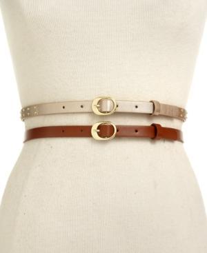 Style&co. 2 For 1 Studded Belt