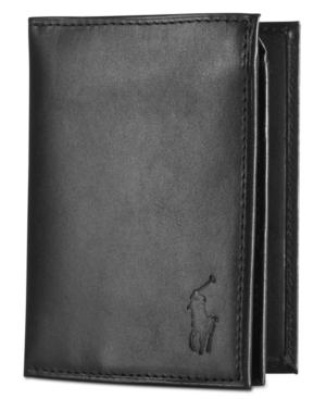 Polo Ralph Lauren Wallet, Burnished Billfold Wallet With Window