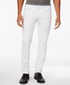 Inc International Concepts Men's White Skinny Jeans, Only At Macy's