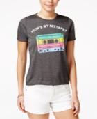 Mighty Fine Juniors' Mixtape Graphic T-shirt