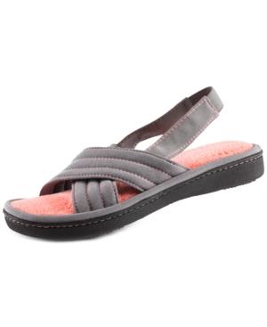 Isotoner Signature Women's Jackie Matte-satin Sandals