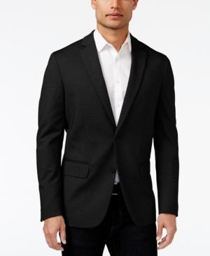 Alfani Men's Classic-fit Heathered Knit Blazer, Only At Macy's