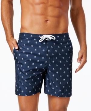 Original Penguin Men's Fixed Volley Swimsuit