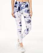 Calvin Klein Performance Collage-print Ankle Leggings