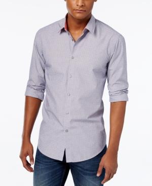 Boss Green Men's C-buster Geo-pattern Long-sleeve Shirt