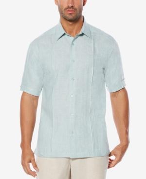 Cubavera Men's Cross-dye Linen Slub Shirt