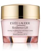 Estee Lauder Resilience Lift Firming/sculpting Face And Neck Creme Oil-free Broad Spectrum Spf 15, 1.7 Oz.