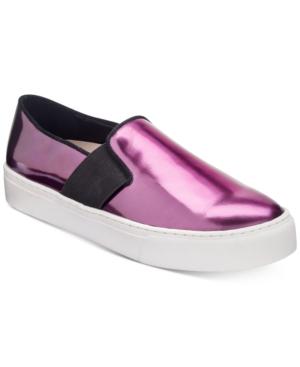 Dkny Randall Metallic Slip-on Sneakers