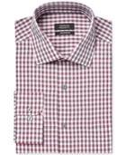 Alfani Performance Red Check Dress Shirt, Only At Macy's