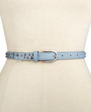 Inc International Concepts Skinny Stud And Stone Belt, Only At Macy's