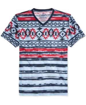 American Rag Men's Ikat Striped T-shirt, Only At Macy's