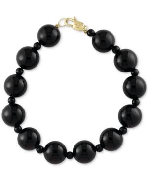 Eclipse By Effy Onyx (12 & 4mm) Bead Bracelet