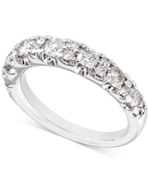X3 Certified Diamond Band (1 Ct. T.w.) In 18k White Gold, Created For Macy's