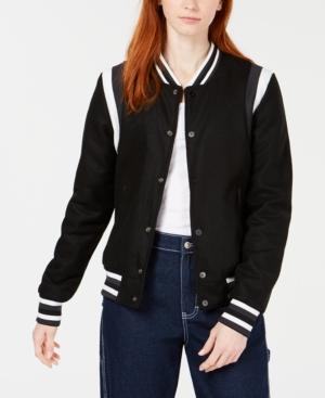 Reason Black Varsity Jacket