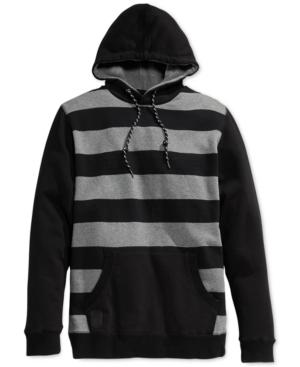 Rusty Defaced Stripe Hoodie